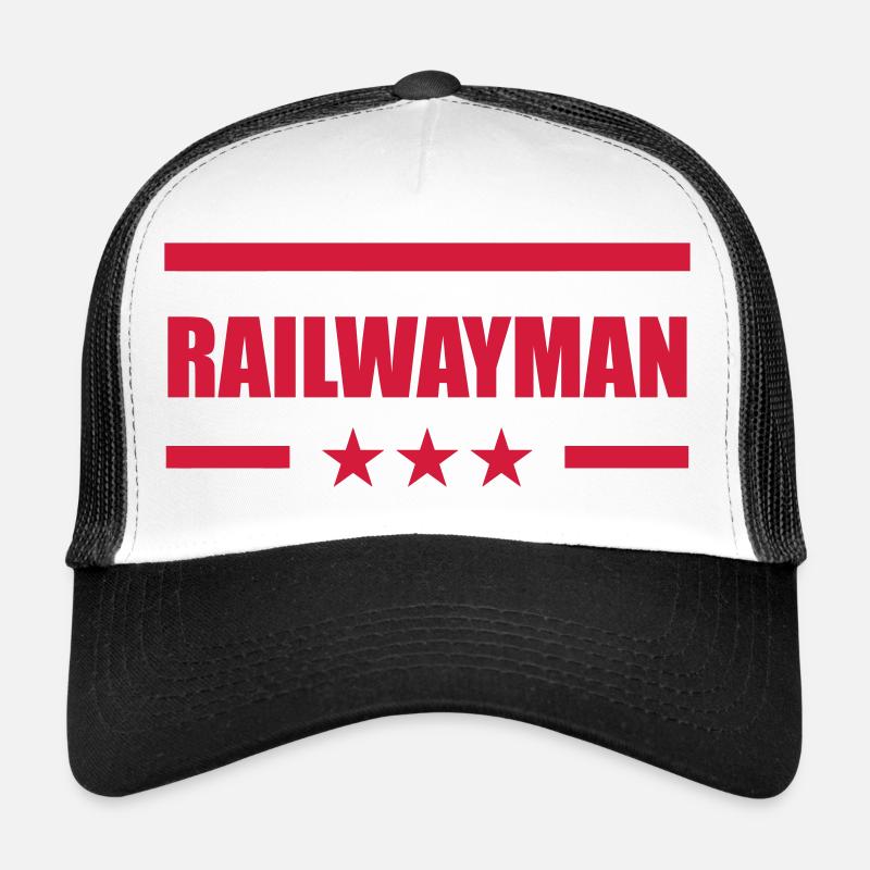 Cheminot / Chemin de fer / Train / Metro Casquette trucker 