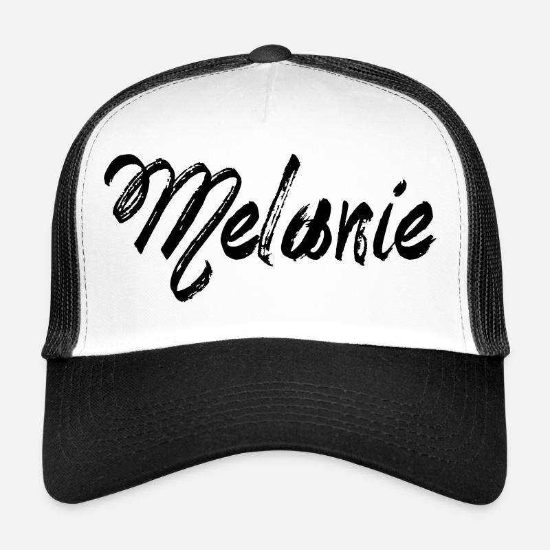 Melanie - Trucker Cap - Weiß/Schwarz