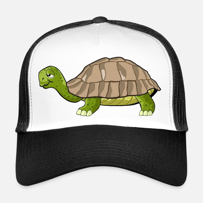 turtle drawing Trucker Cap