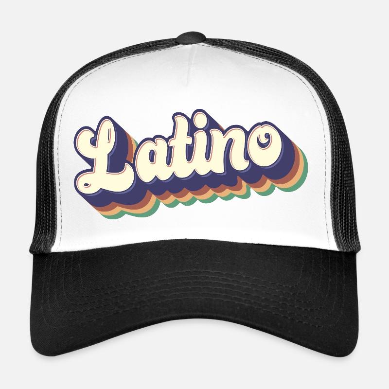 Latino - Proud Mexican Spanish Hispanic Root Men Trucker Cap