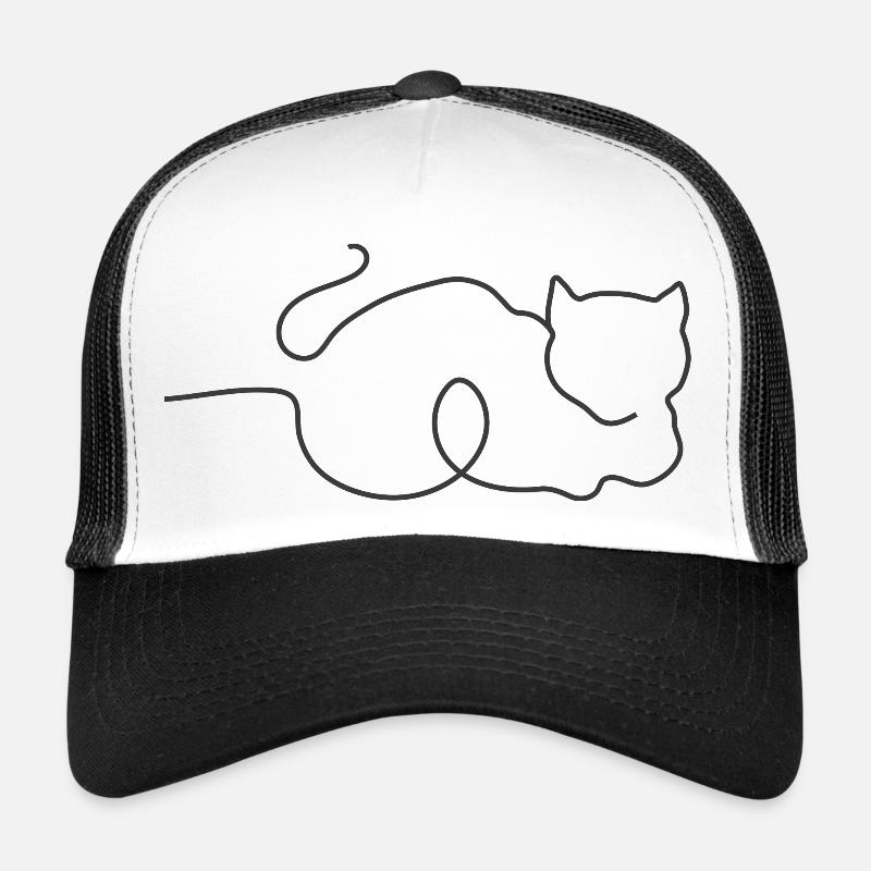 Katze StrichOneline Trucker Cap