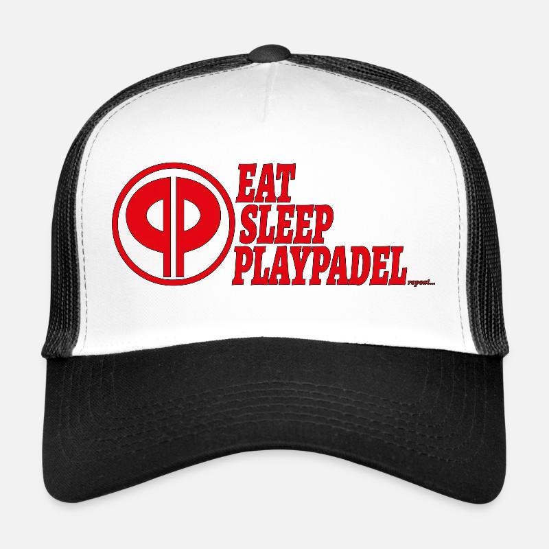 Mange, Dors, joue, Logo Padel Casquette trucker 