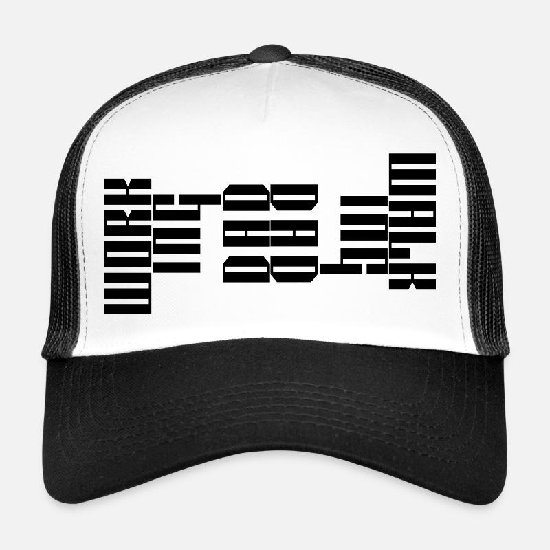 « Working Dad-Walking Dad » inversé Casquette trucker 