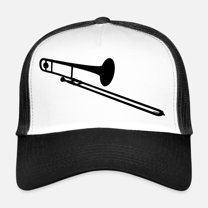 Instrument à vent de trombone Casquette trucker 