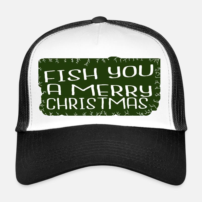 fun fish hook carolina fish under the tree Trucker Cap