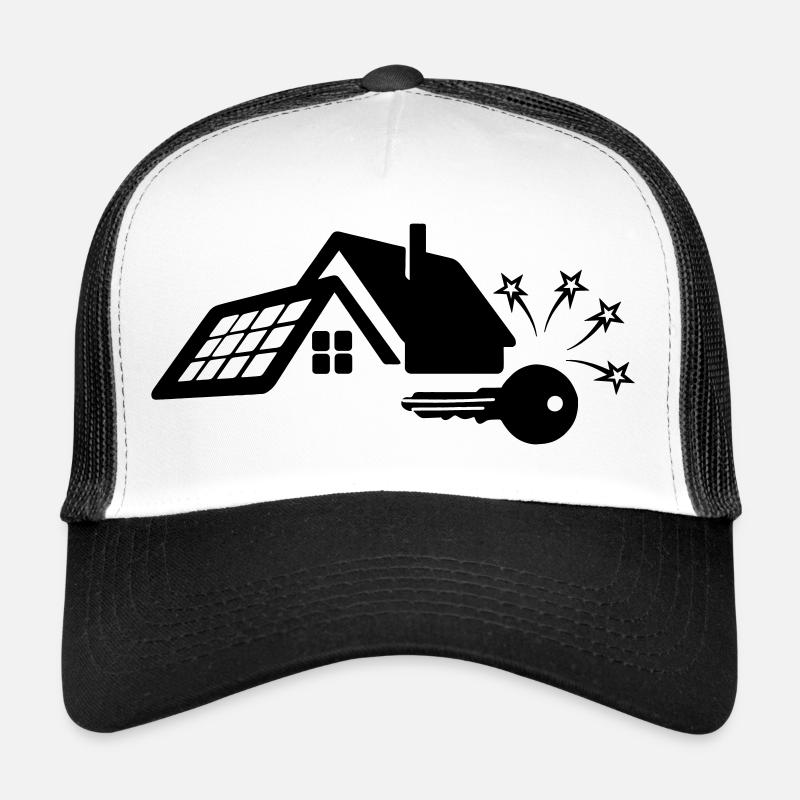 Shadow image of key for a new house Trucker Cap