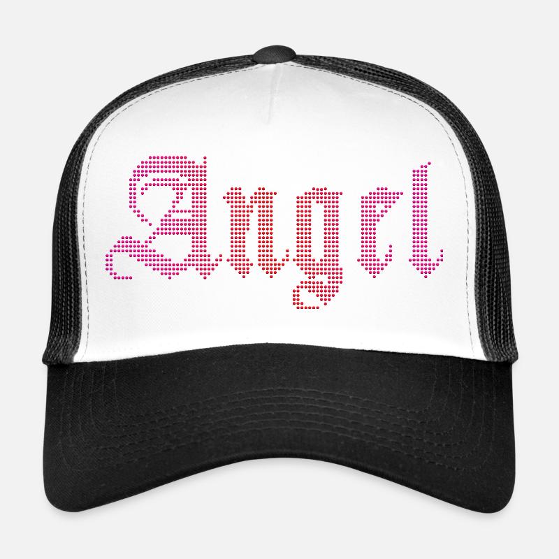 Angel - Trucker Cap - white/black