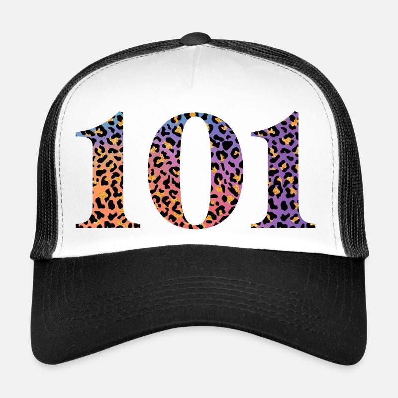 101e anniversaire léopard Casquette trucker 