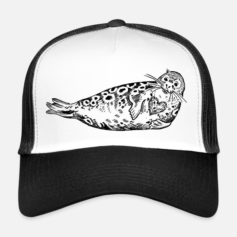 Sceau d’amour de refroidisseur Casquette trucker 