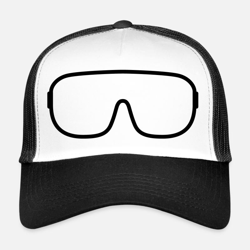 Goggles Ski Goggles Icon Outline Trucker Cap