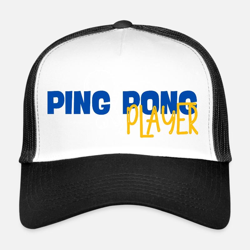 Ping Pong Player Casquette trucker 