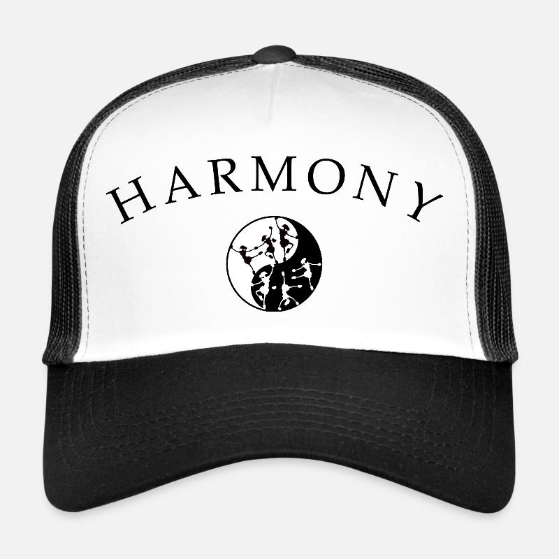 Ballett Tanzen Harmonie - Trucker Cap - Weiß/Schwarz