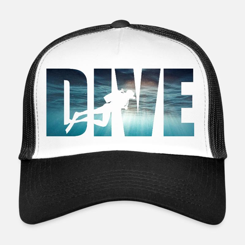Dive - Scuba Diver Trucker Cap