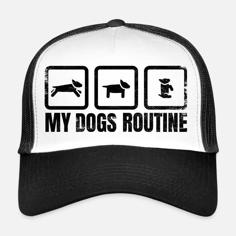 Dog Routine Trucker Cap