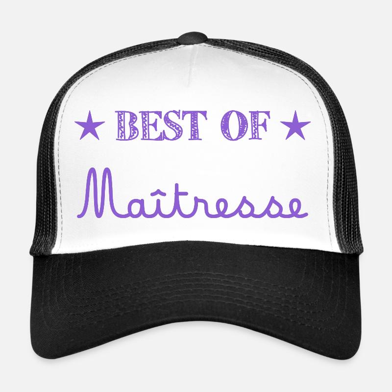 MAÎTRESSE. MERCI. MERCI MAÎTRESSE Casquette trucker 