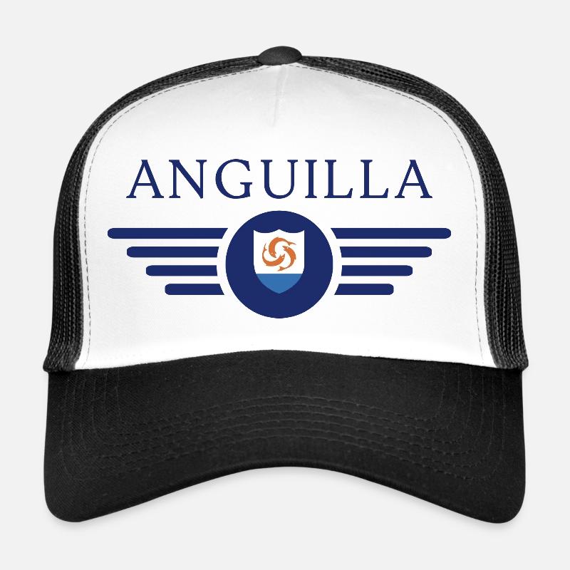 J’aime Anguilla, T-shirt design de style élégance Casquette trucker 