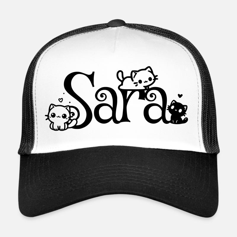 Sara Name Vorname Kätzchenname Trucker Cap