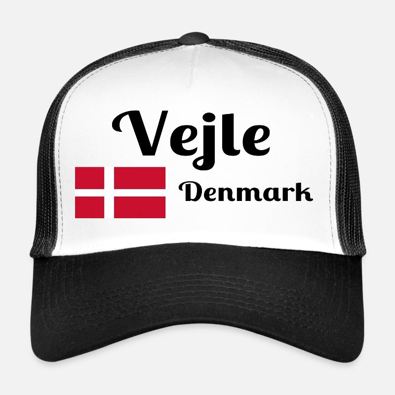 Vejle Danemark - Imprimés élégants Casquette trucker 