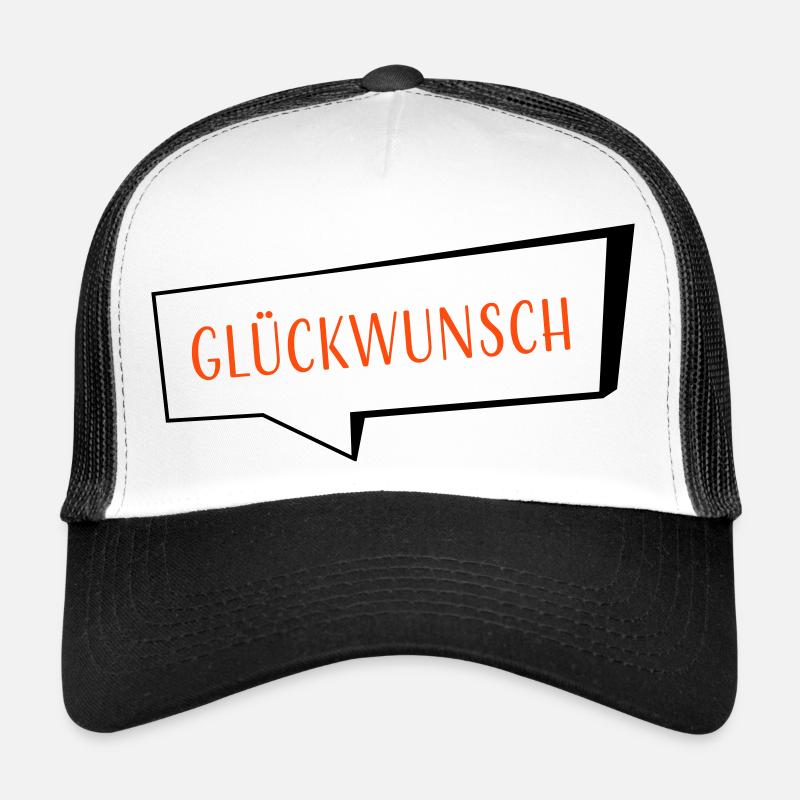 Congratulations two-tone Trucker Cap