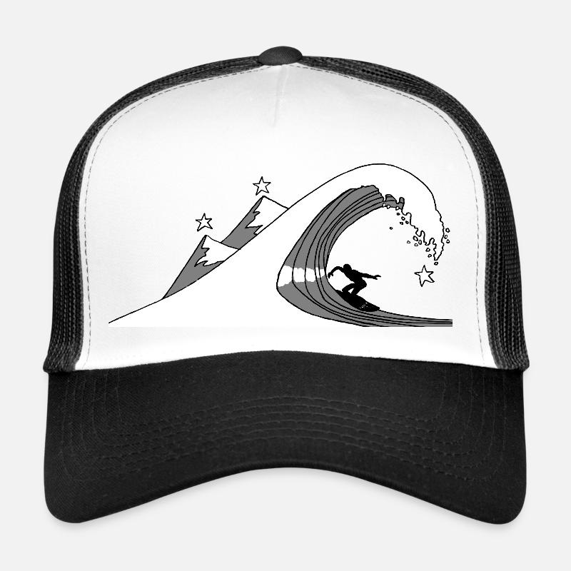 Star Surfing Trucker Cap