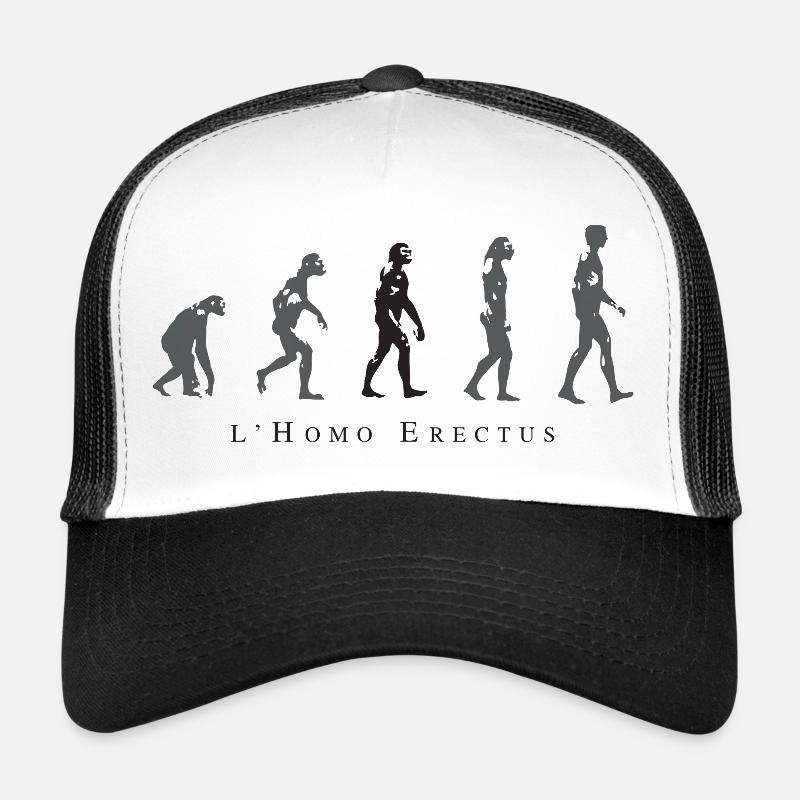 Évolution de la Position Humaine Casquette trucker 