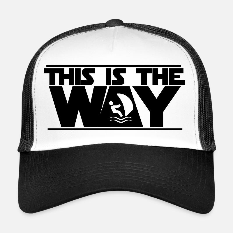 Das ist der Weg, Windsurfen! Trucker Cap