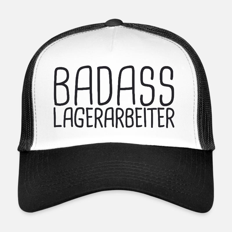 Lagerarbeiter Badass Trucker Cap