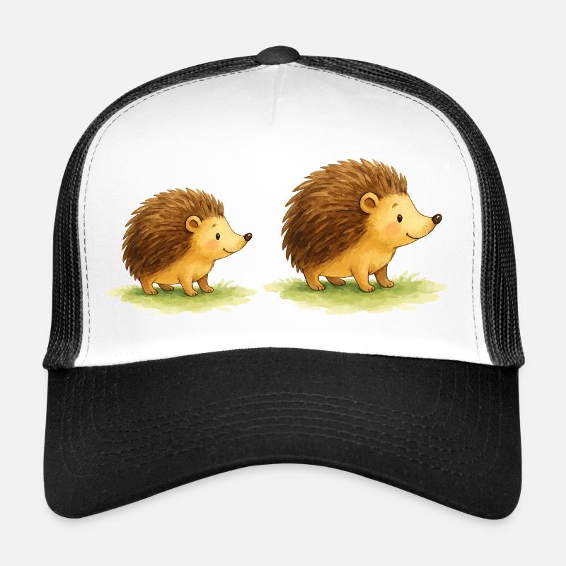Cute hedgehogs for children's clothes Trucker Cap