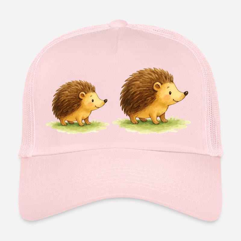 Cute hedgehogs for children's clothes Trucker Cap