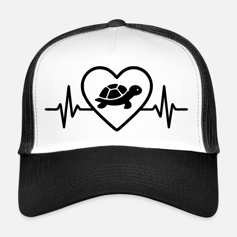 Schildkröte Herz Trucker Cap
