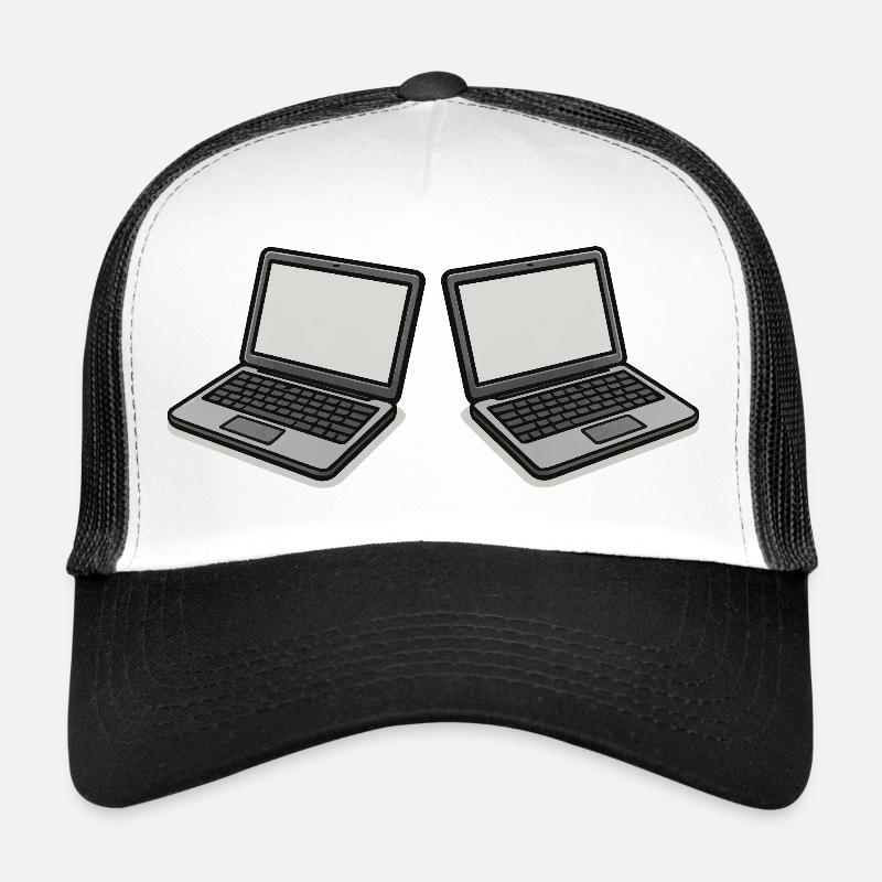 Double Laptop Trucker Cap