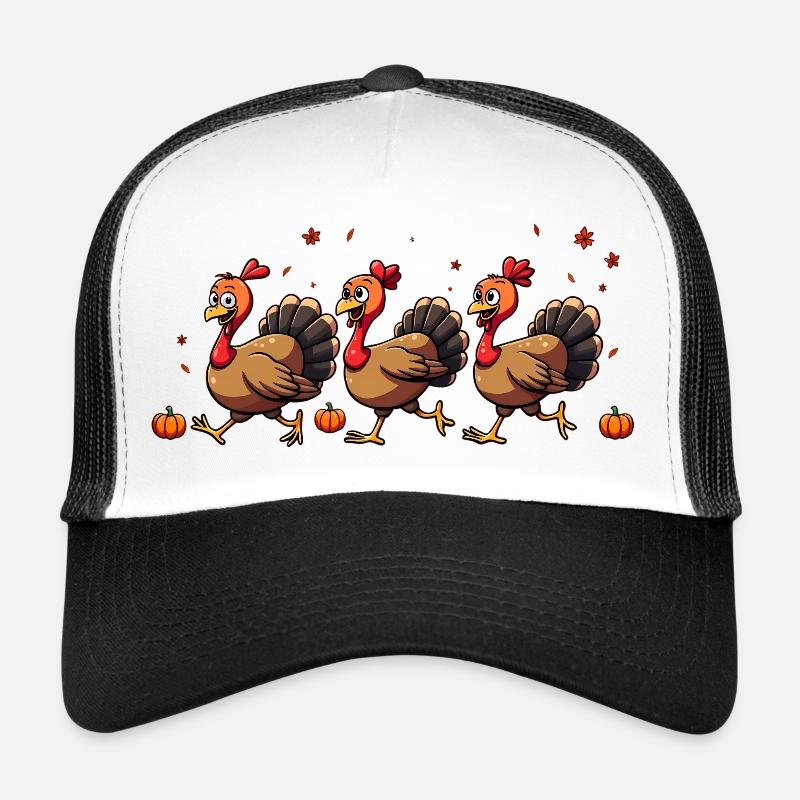 Bébé dinde de Thanksgiving Casquette trucker 