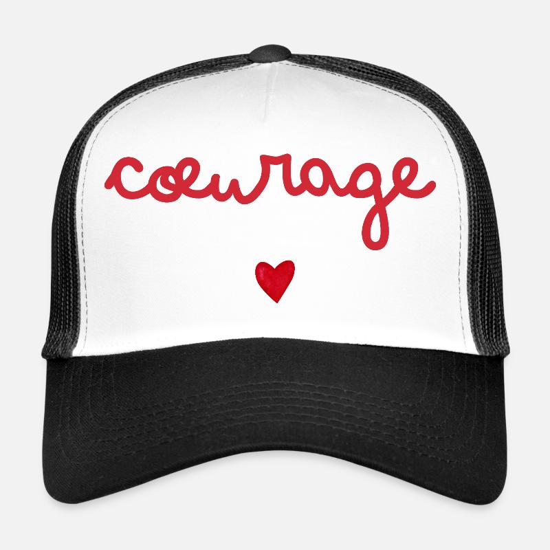 Courage idée cadeau Casquette trucker 