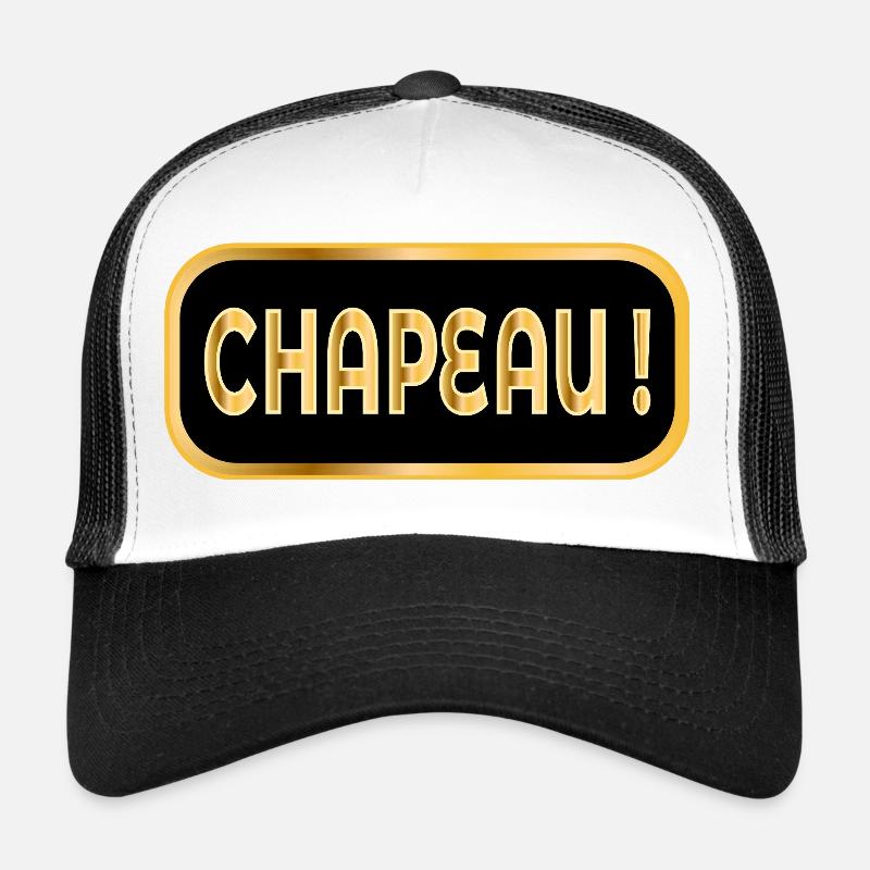 Chapeau Casquette trucker 