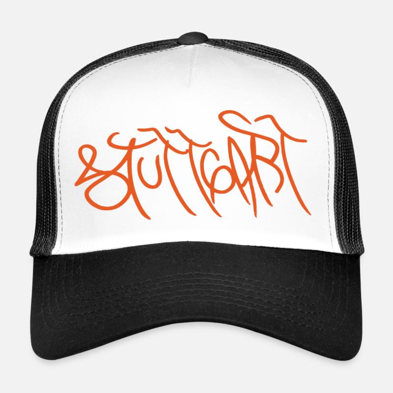Stuttgart Street Art Souvenir Trucker Cap