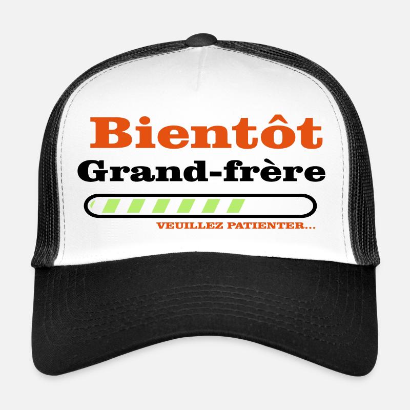 Bientôt grand frere Casquette trucker 