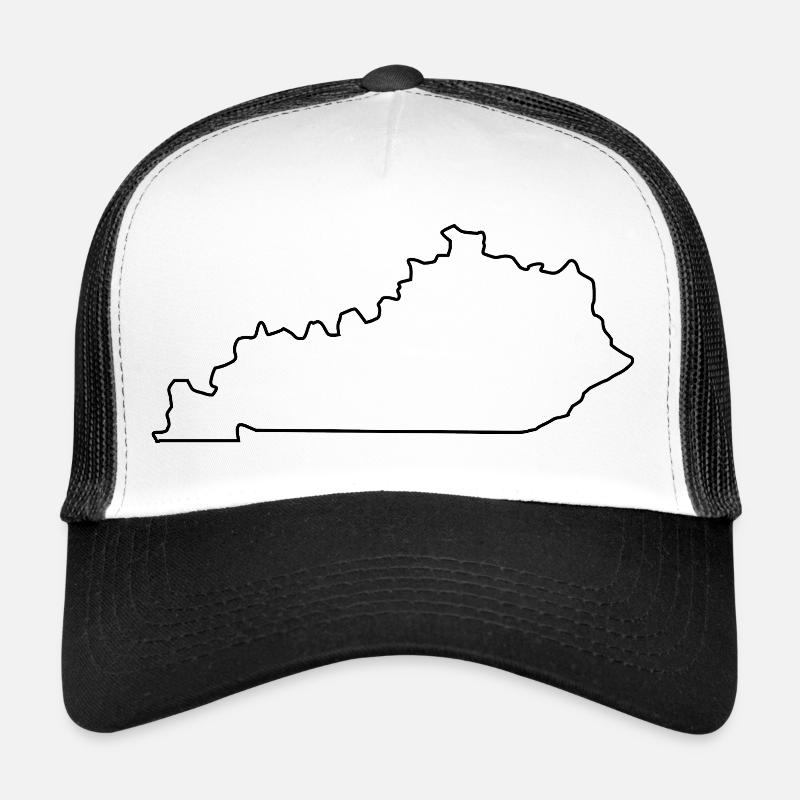 Carte du Kentucky Casquette trucker 