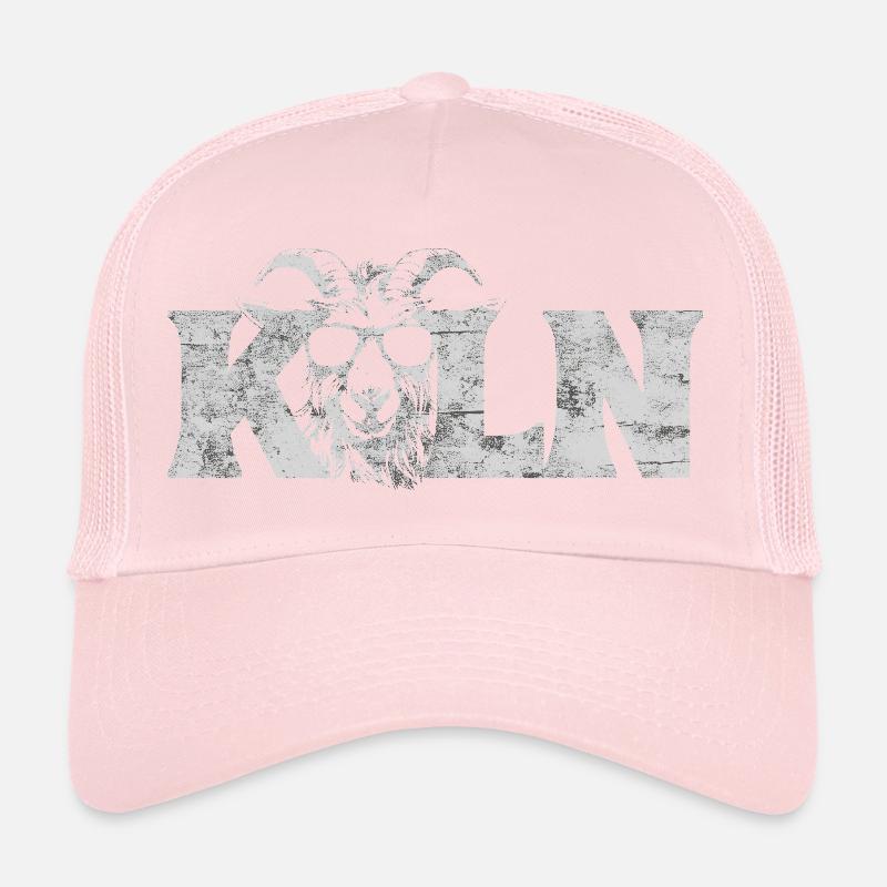 Lettrage de Cologne Geissbock Casquette trucker 