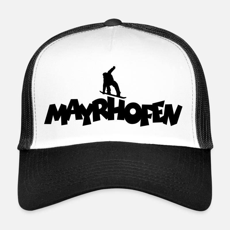 Mayrhofen Snowboard Snowboarder Snowboarding Trucker Cap