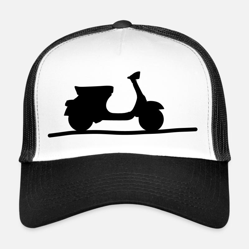 Roller - Trucker Cap - Weiß/Schwarz