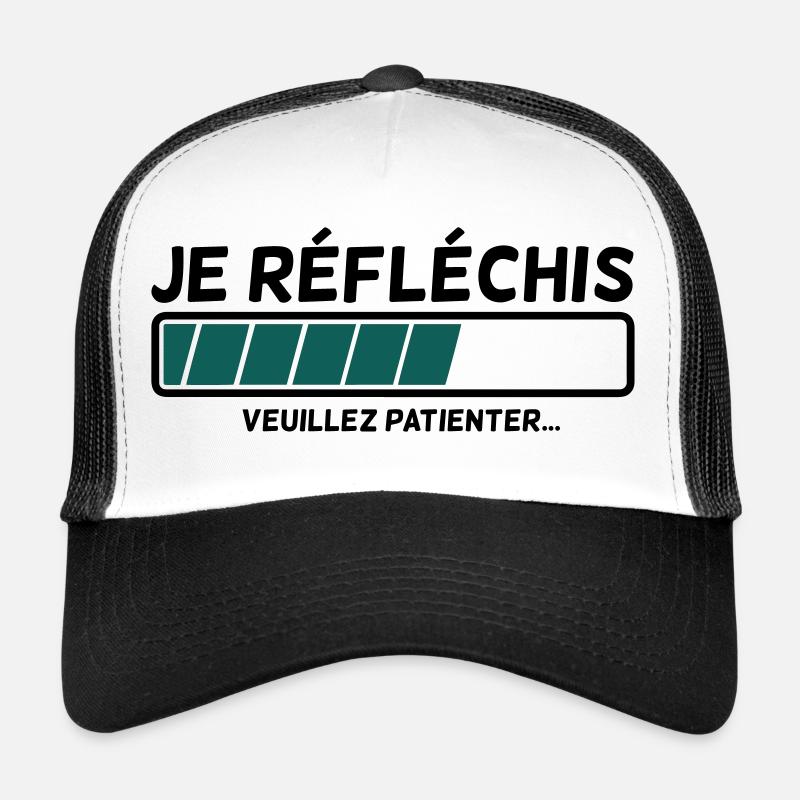 Je réfléchis Casquette trucker 