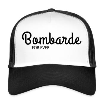 Brittany - Bombarde for ever - Trucker Cap - white/black - Front
