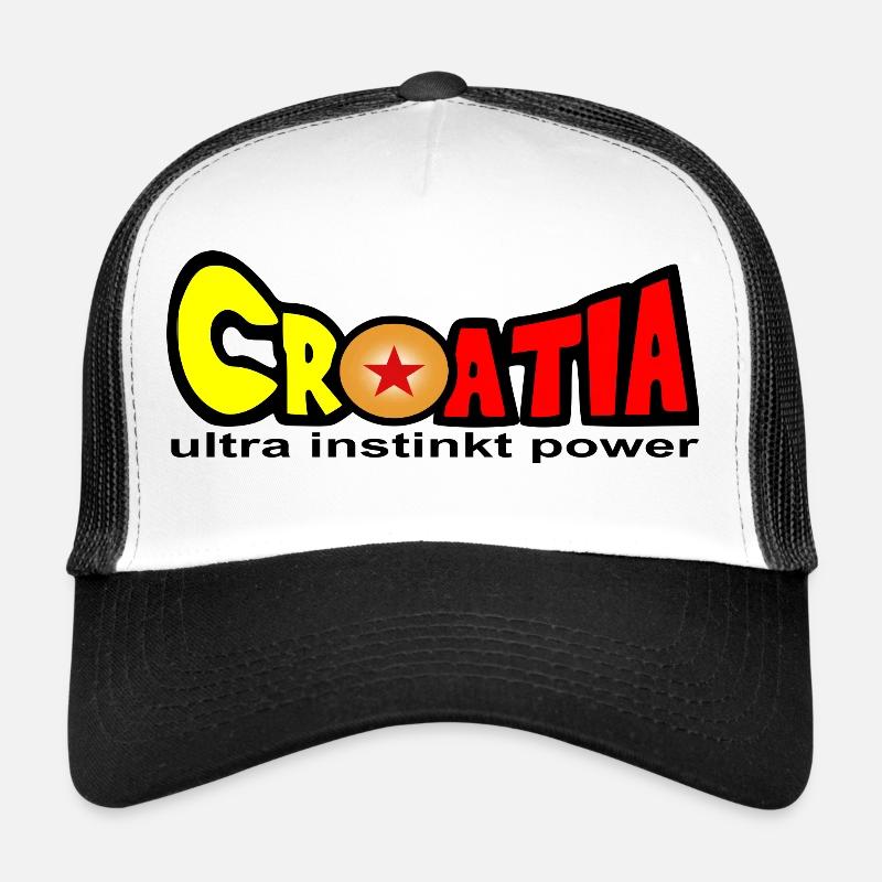 La Croatie dans la conception de Dragonball Casquette trucker 