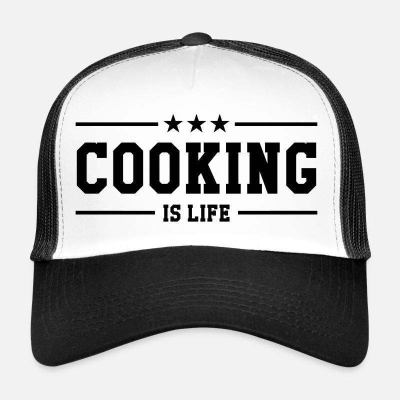 Cooking is life Trucker Cap