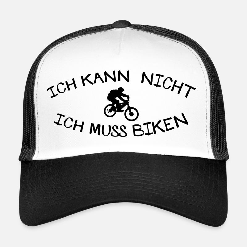 Can not biking must aprons Trucker Cap