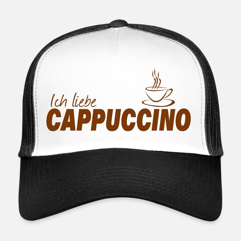 Ich liebe CAPPUCCINO Trucker Cap
