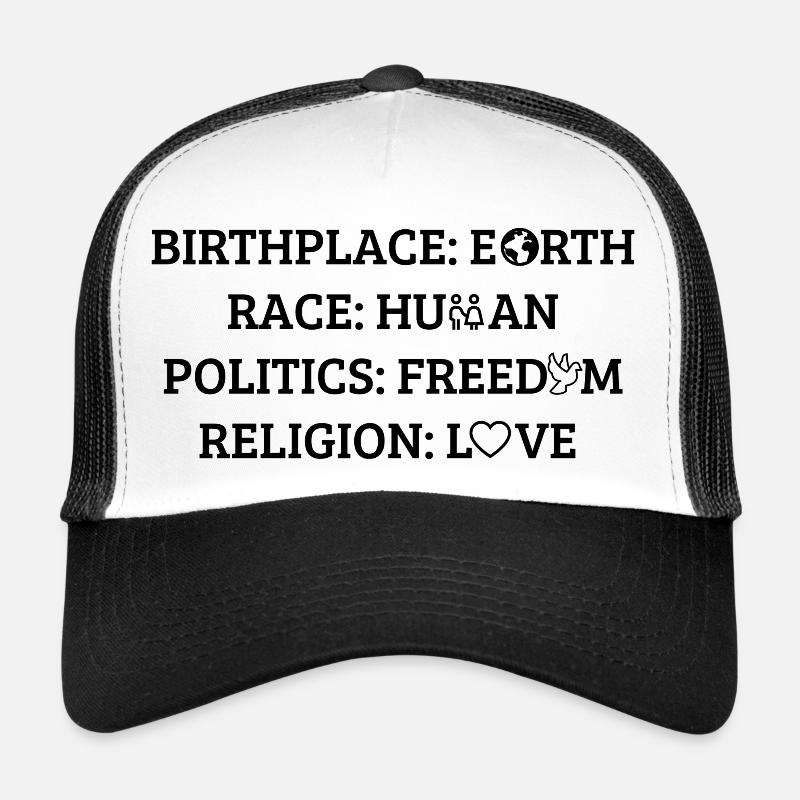 Religion Love Trucker Cap