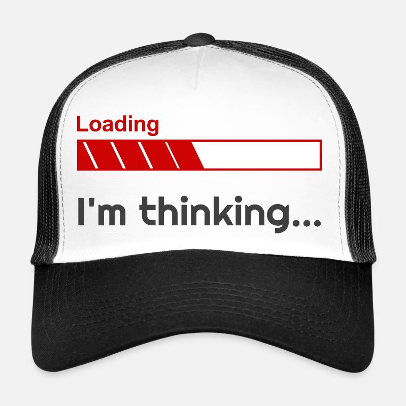 Ich denke, Laden Trucker Cap