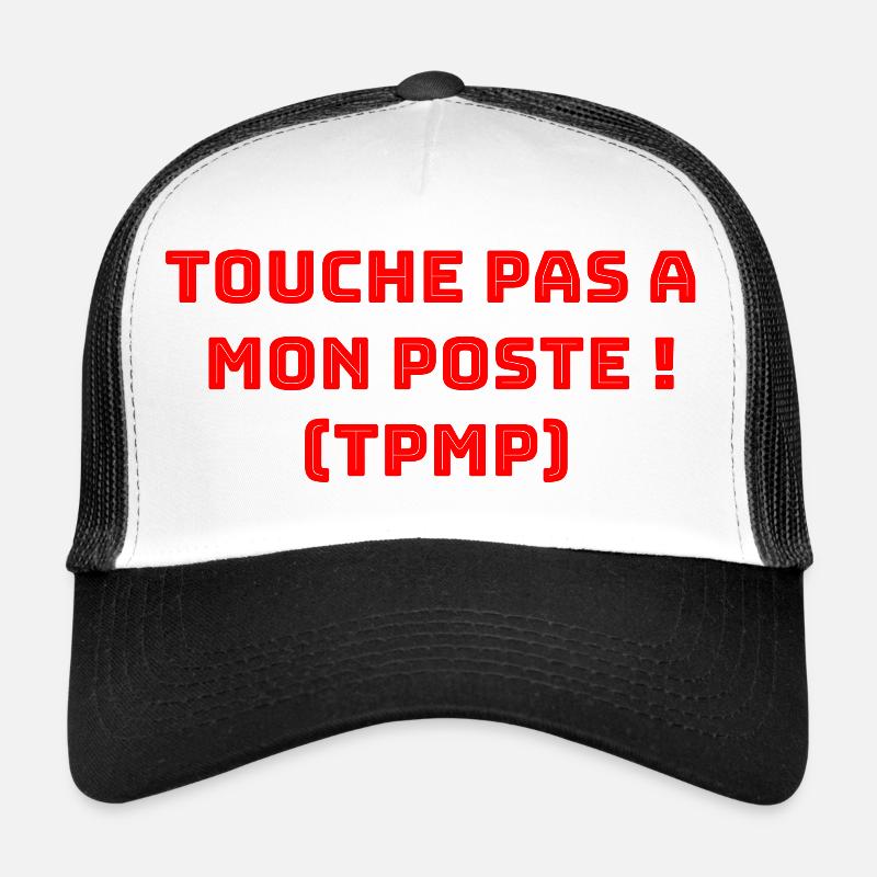 Design T-Shirt Don't Touch My Post + Mug, Mug Trucker Cap