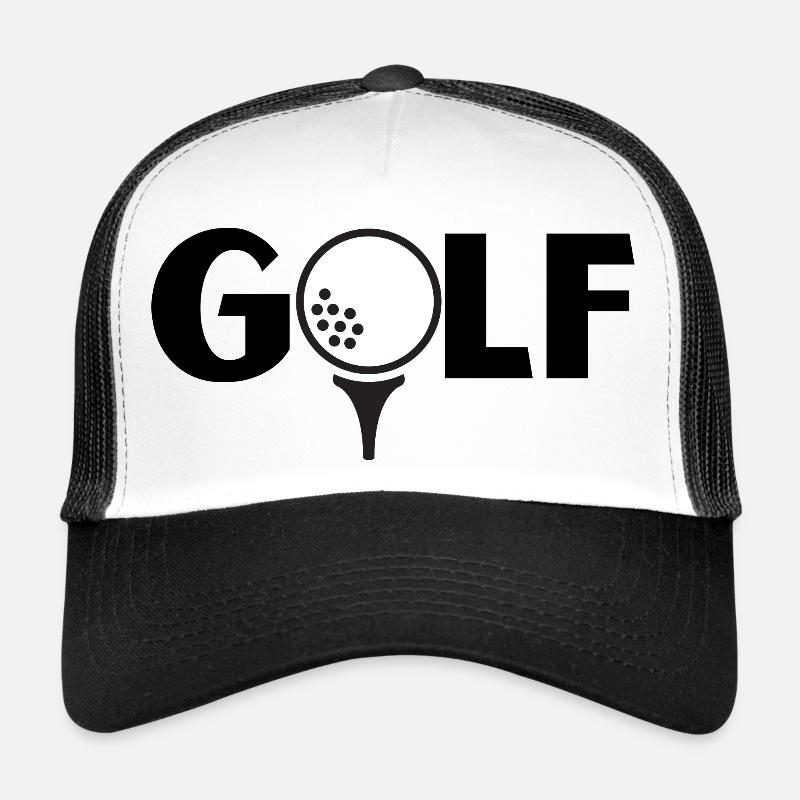 golf - Casquette trucker  - blanc/noir